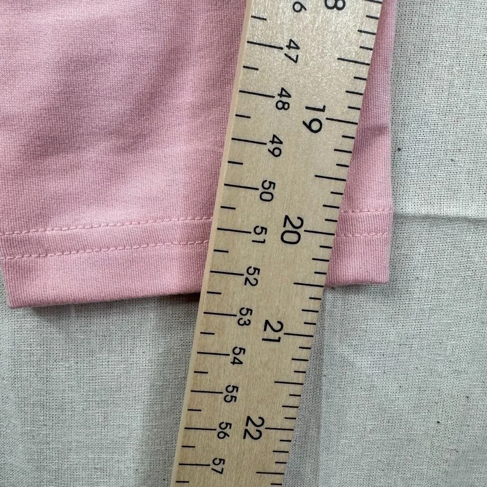 New Converse Girls Patch High Rise‎ Leggings size Medium Pink